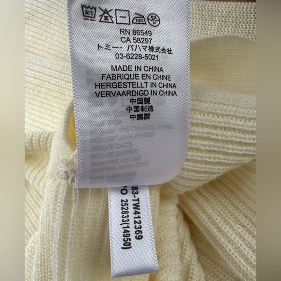 Tommy Bahama Women's Bonita Boat Neck Cream Sweater NWOT Size Medium - Picture 7 of 9